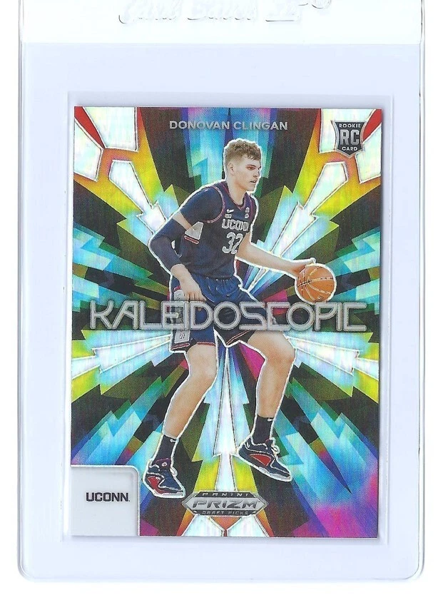 2024 Prizm Draft Picks Donovan Clingan Kaleidoscopic Silver Prizm RC