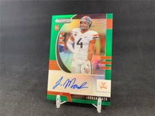 2020 PANINI PRIZM DRAFT PICKS JORDAN MACK #180 ROOKIE GREEN PRIZMS PARALLEL AUTO