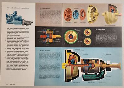 1950 Magazine Pictures Packard Motors Ultramatic Transmissions Detroit,Michigan