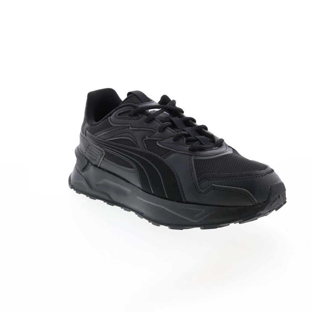 Puma Z3070 Mens Black Mirage Sport Asphalt Lace Up Sneakers EU 42 US 9