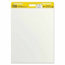 Post-it Easel Self-Stick Pads 25 x 30 White 30-Sheet Pads/Carton MMM559 LOT OF 2