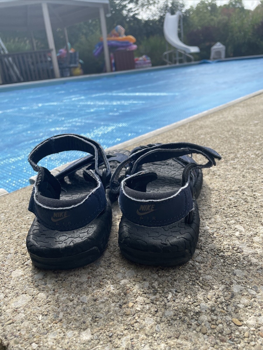 靴 Nike ACG Air Deschutz 7 SE 10 UK Nike ACG Air Deschutz+ Strap Sandals Outdoor Black Gray Fog