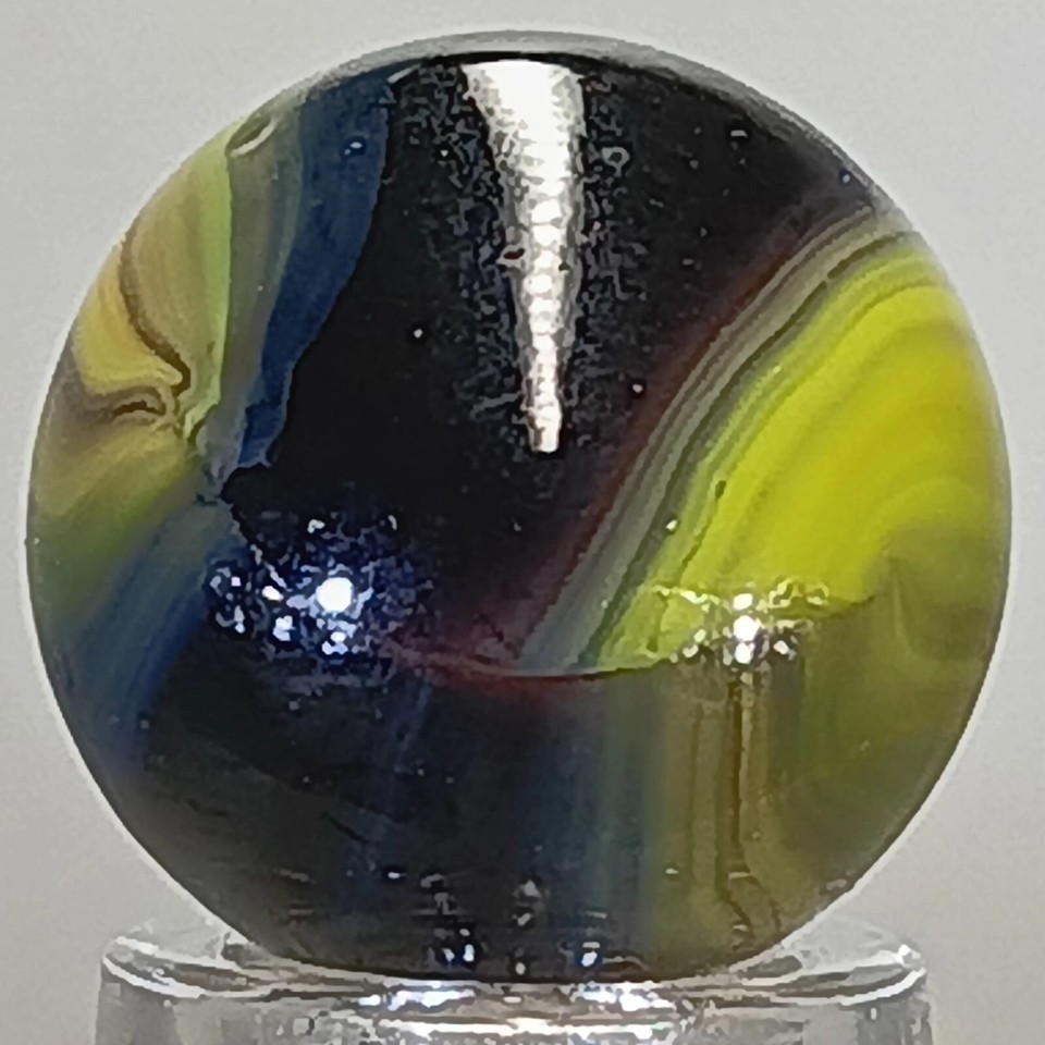 Vintage Marble King Bumblebee .62 Inches NearMint Condition Combined