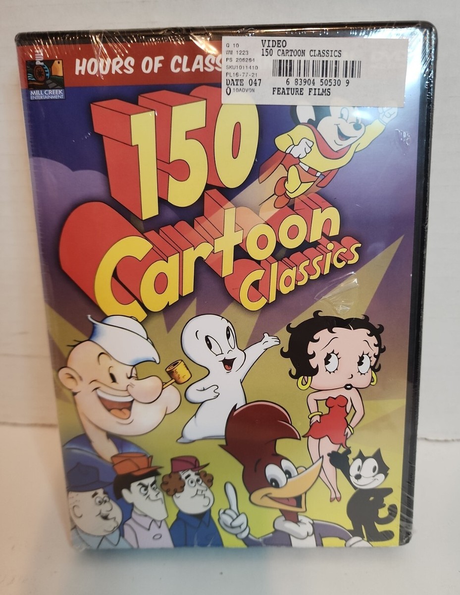 (未使用･未開封品)150 Cartoon Classics [DVD] Amazon.com: 150 Cartoon Classics (4 DVD) : Betty Boop