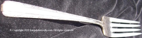 Antique 1934 TOWLE STERLING SILVER CANDLELIGHT FORK CG004