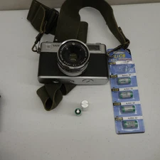 Yashica MG-1 Rangefinder Camera - Tested With Extras Read New Battery & Adapter