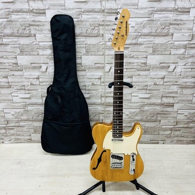 Electric Guitar Playtech TL300 Natural Operation Confirmed with Soft Case