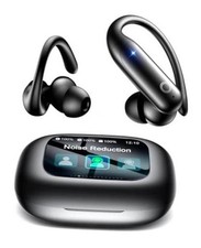 LEEMC Wireless Earbuds, Bluetooth Headphones 6.0, Ear Buds with Touch Screen,