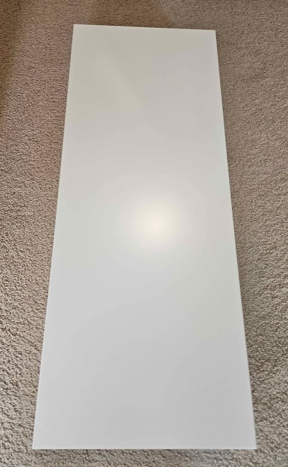 Neodrain Stainless Steel Shower Niche 12" x 30" x 4" White 3 Shelves Retail $160