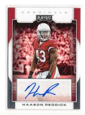 2017 Playoff Haason Reddick #RS-HR Rookie Signatures /199 Auto Cardinals