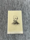 Civil War CDV Confederate General P.G.T. Beauregard Soldier Photo Fort Sumter