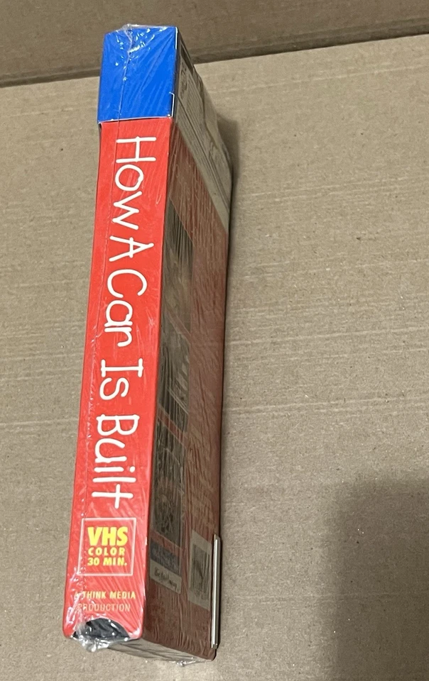 1995 Hot Wheels VHS "How a Car is Built" Red Glitter Mustang GT  KMART Exclusive - Image 3 of 4