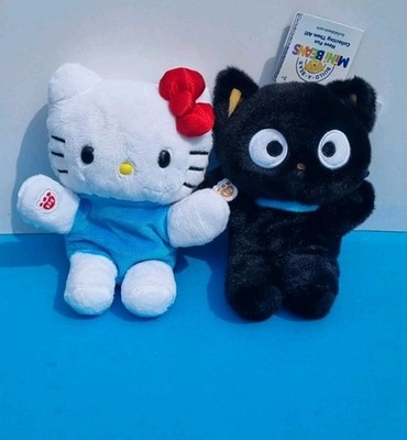 Build A Bear Hello Kitty Mini Bohnen Sanrio & Chococat Brandneu mit Etikett 