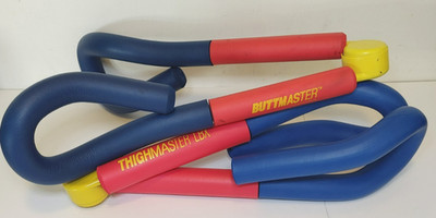 Vintage ThighMaster & Buttmaster Exercisers Set Suzanne Somers Nice Foam