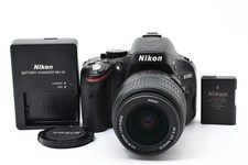 Nikon D5100 16.2MP Digital SLR Camera Black Body ST 7593 18-55mm Lens 3282