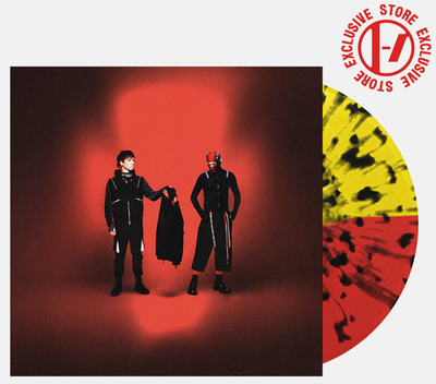 Twenty One 21 Pilots Breach Red/Yellow/Black Hazard Splatter Vinyl