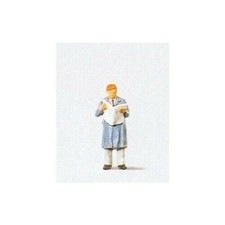 Homme Lisant Le Journal Figurine HO/OO Échelle Figurines Preiser 28016