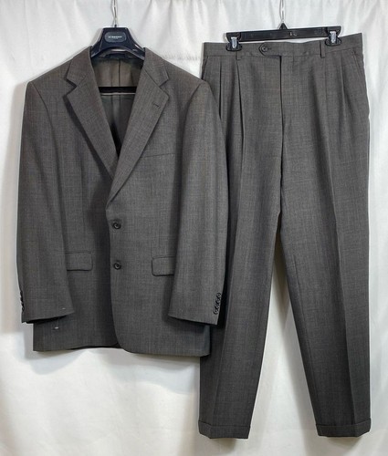 Burberry Gray 2PC Suit - Size 40R