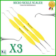 Sickle Scaler 204S Dental Hand Instruments Pro Periodontal Pick Hygiene Tool