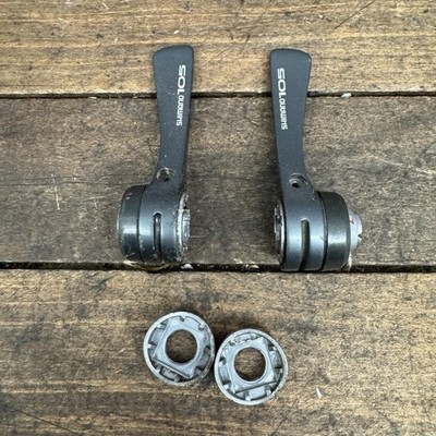 99：DAHON,SACHS　3SPEED～　自転車部品　計7点　ジャンク Vintage Shimano 105 SL-1051 7 Speed Downtube Shifter Set Road Bike