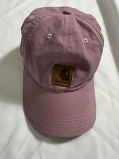 Carhartt Dusty Pink Canvas Gforce Adjustable Hat Wicks Sweat