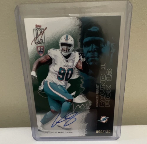 2025 Topps Signature Kenneth Grant Red (RAW)