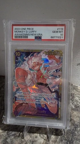 Monkey.D.Luffy OP05-119 Awakening of the New Era Foil PSA 10
