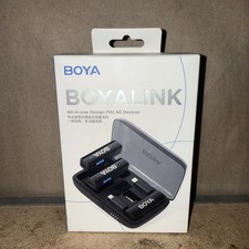 BOYA BOYALINK All-in-One Wireless Lavalier Microphone for iPhone / Android