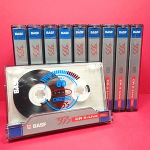 ๐ 10x BASF 353 CR II-Live 60 | Type 2 | Cassettes Cassettes ะบะฐััะตัั | 1994
