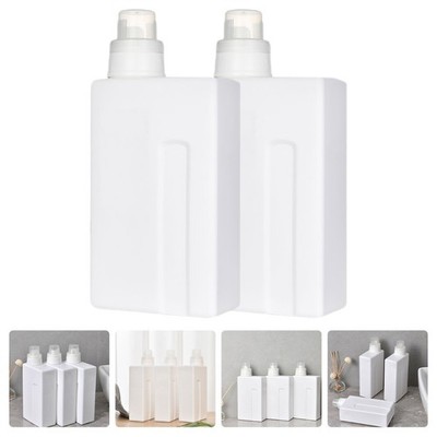 2 Pcs Behälter Für Waschmittel Leerflaschen Leere Waschmittelflasche