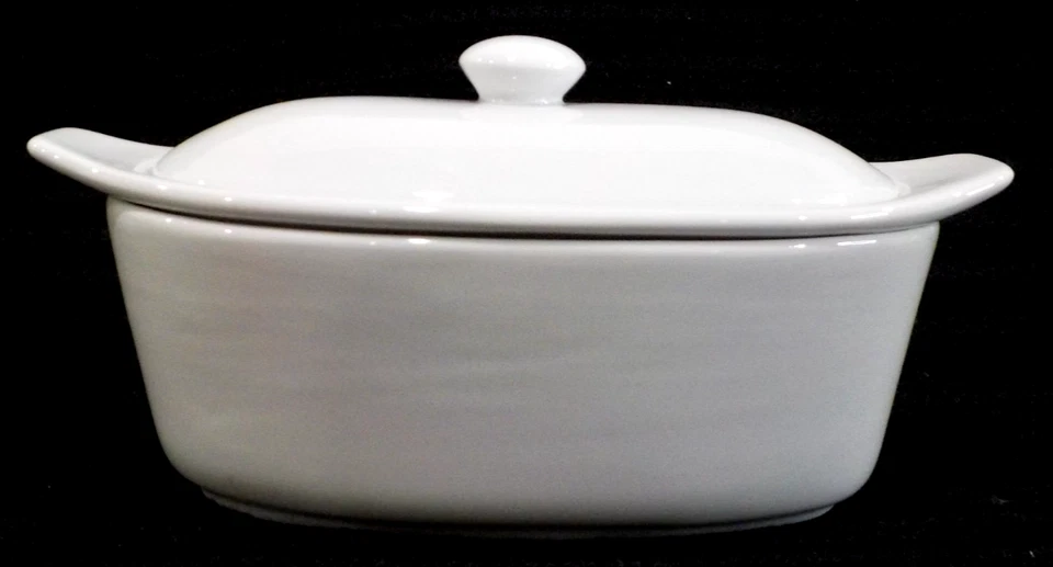 TRUDEAU Белая Фарфоровая Лодка с Маслом 3 шт. Лед Дно Сверхпрочный Масляный Камень *б/у в отличном состоянии - Изображение 2 из 4