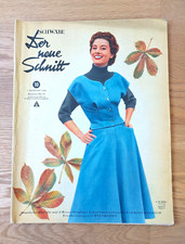 Schwabe Der neue Schnitt Heft 10/1954 Damen V...