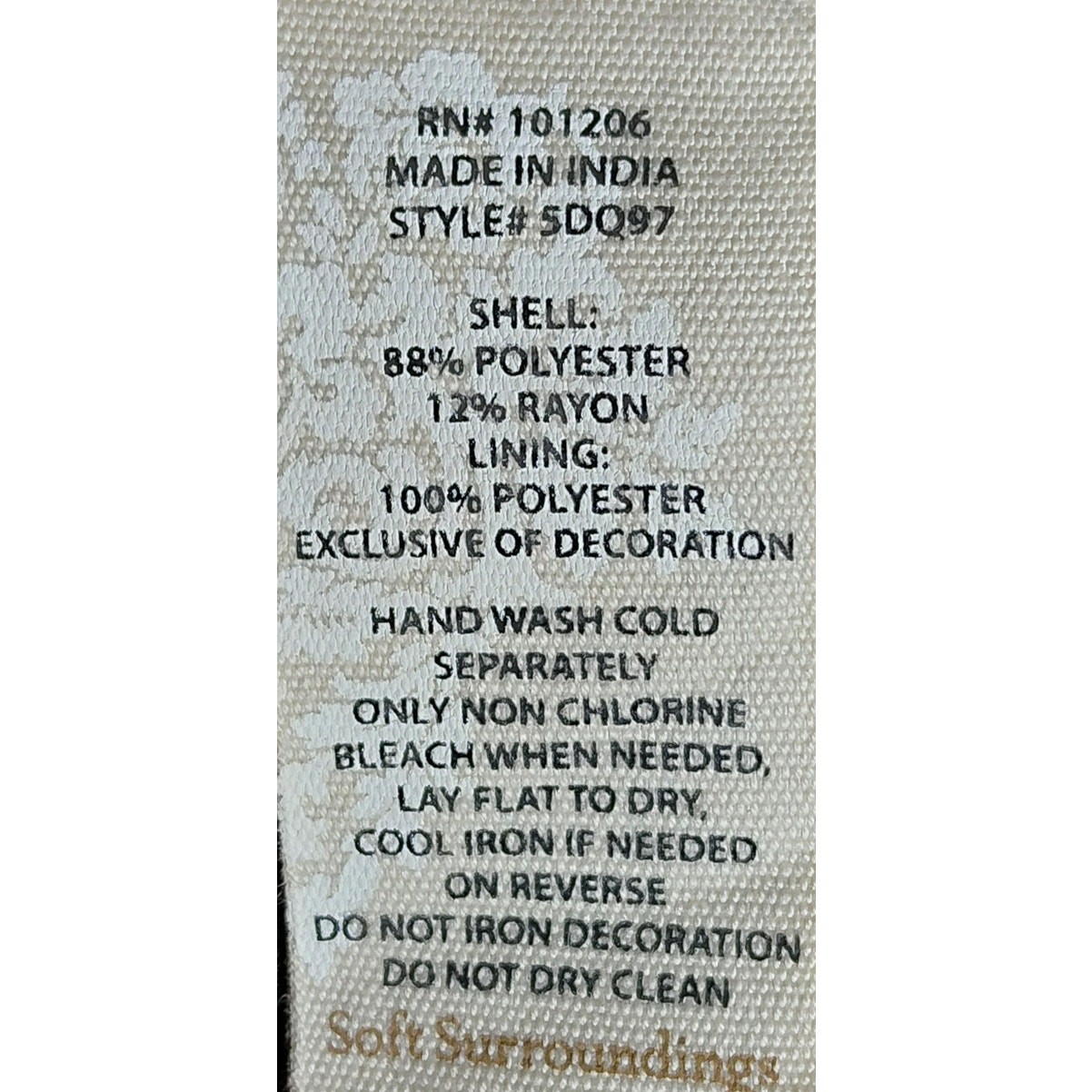 Soft Surroundings Patchwork Tunic Multicolor Knit… - image 6