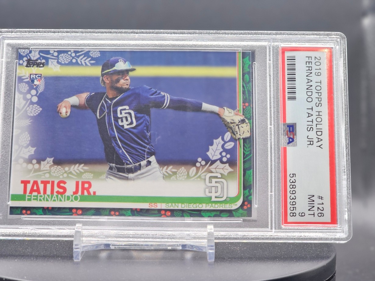 2019 Topps Holiday Fernando Tatis Jr. #126 PSA 9 Mint