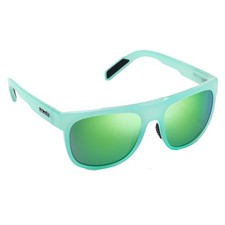 Bajio Chelem Sunglasses, Cenote Blue Gloss Frame, Green Polycarbonate Lens