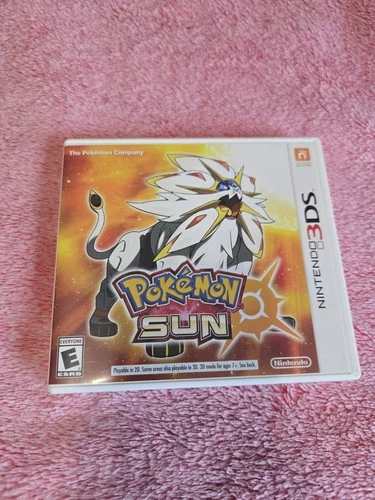 Pokemon Sun (Nintendo 3DS, 2016) In Box