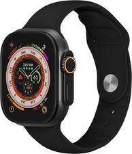 Silicone Strap Compatible with Apple Watch Series 7 44mm Soft Waterproof