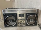 RARE Vintage SHARP GF-9696 boombox ghetto blaster cassette boombox radio free sh