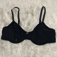 Natori 36C Bra Black Illusion Full Fit Underwire Back Closure 746168