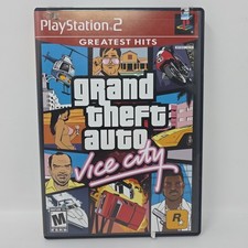 Grand Theft Auto Vice City PS2 PlayStation 2 Greatest Hits - Tested