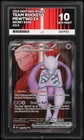 Team Rocket’s Mewtwo EX Secret Rare 213/182 ACE Graded Gem Mint 10 Pokemon Card