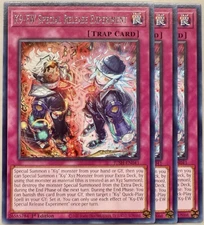 3x K9-EW Special Release Experiment - JUSH-EN041  - Rare - 1'st Ed. - NM/M