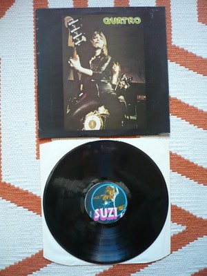 Suzi Quatro Quatro Self Titled Vinyl UK 1974 RAK 1st Press A2/B1 Glam Rock LP