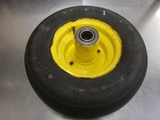 John Deere F620 Z-Trak Front Mower Rear Castor Tire Wheel AM124729 13x6.50-6