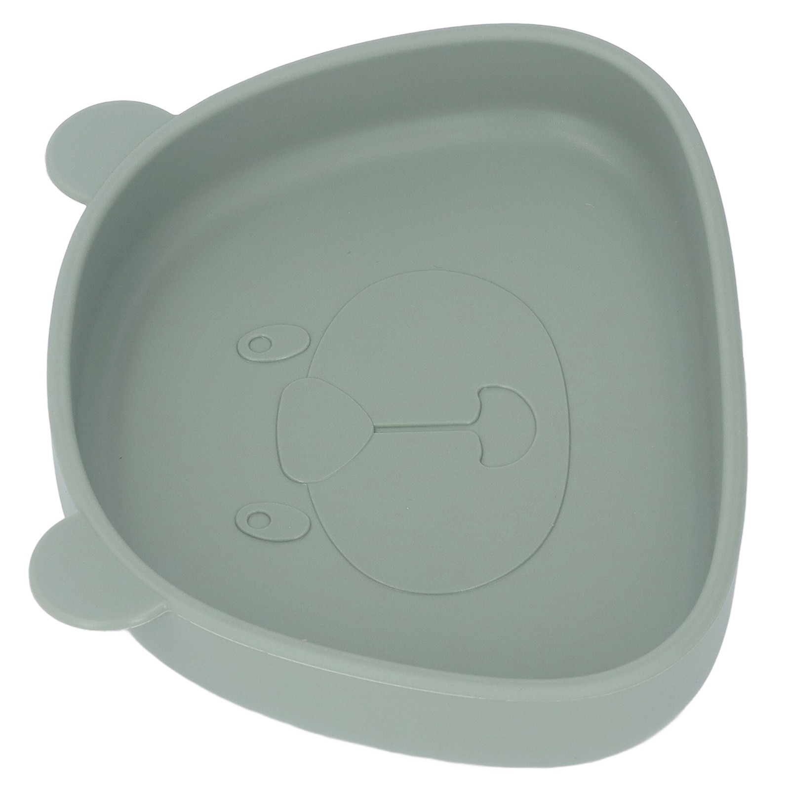 ¸Hot Baby Silicone Plate Panda Shape Silicone Suction Toddler Plate Feeding Supp
