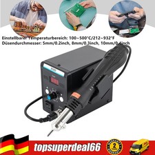 SMD Hot Air Rework Station 700WA HeißLuft LöTstation Solder Soldering Löten 858D