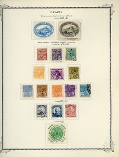 BRAZIL Selections on Scott Specialty Album Page Lot #20 SEE SCAN $$$