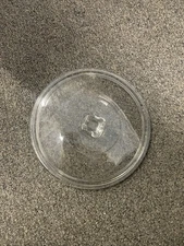 VIntage Pyrex 8.5" Round Glass Lid (Only) Square Handle #48 (On Edge)