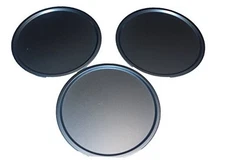 Italian  THREE 12 inch Pizza Pans for baking Pizzas, cookies or Biscuits 
