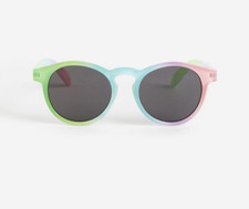 Plastic Frames UV Protective Green Blue Purple Pink US 3-7Y Kids Sunglasses NEW